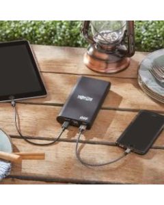 Tripp Lite UPB-20K0-2U1C Power Bank - For Digital Camera, USB Device, Mobile Phone, Tablet PC, Mobile Device, Handheld Device, e-book Reader, Smartphone, MP3 Player - Lithium Ion (Li-Ion) - 20100 mAh