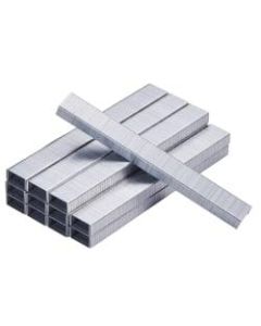 Bostitch Premium Standard Staples With Plastic Box, 1/4in Size, Full Strip, Box Of 5,000