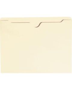 Smead File Jackets, Letter Size, Straight Tab Cut, Manila, Box Of 100