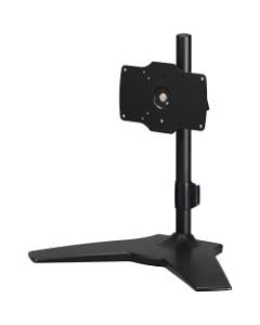 Amer Stand Mount Max 32in Monitor - Up to 32in Screen Support - 33.10 lb Load Capacity - 20in Height x 19.9in Width - Aluminum Alloy, Plastic, Steel - TAA Compliant