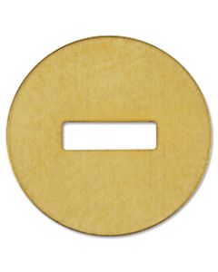 ACCO Brass Washers, For Fastener Size Nos. 5-9, Box Of 100