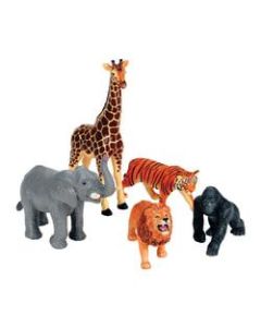 Learning Resources Jumbo Jungle Animals, Grades Pre-K - 3, Set Of 5