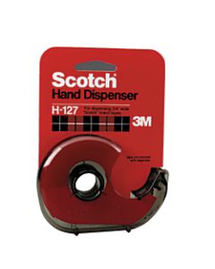 Scotch Refillable Handheld Tape Dispenser, Smoke