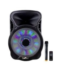BeFree Sound Bluetooth Rechargeable Party Speaker, Black