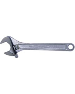 Chrome Adjustable Wrenches, 6 in Long, 15/16 in Opening, Chrome