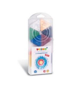 Primo Triangle Crayons, Assorted Colors, Pack Of 12 Crayons