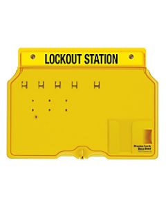 Master Lock Unfilled Padlock Lockout Station With Cover