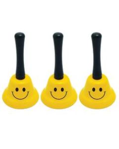 Decorative Hand Bell, Smile Faces, Pack of 3