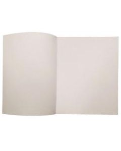Hayes Blank Softcover Books, 7in x 8-1/2in, Unruled, 28 Pages (14 Sheets), White, Pack Of 24 Books