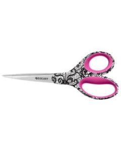 Westcott Trendsetter Scissors, 8in, Pointed, Assorted Colors