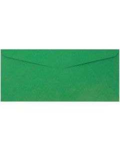 JAM Paper #9 Booklet Envelopes, Gummed Closure, Green, Pack Of 50