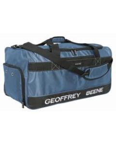 Overland Geoffrey Beene Embroidered Duffel Bag, 11-1/2inH x 12inW x 28inD, Blue