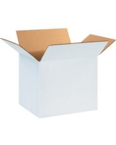 Office Depot Brand Corrugated Boxes, 12in x 8in x 8in, White, Pack Of 25 Boxes
