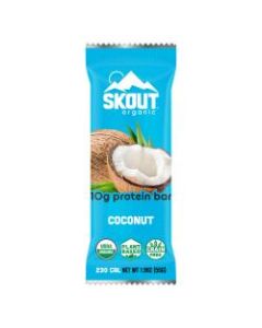 Skout Backcountry Coconut Almond Protein Bars, 1.9 Oz, Box Of 12 Bars