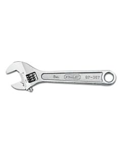 Stanley Tools Adjustable Wrench, 6in Tool Length