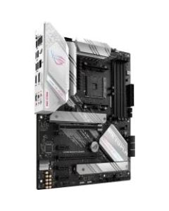 Asus ROG Strix B550-A GAMING Desktop Motherboard - AMD Chipset - Socket AM4 - ATX - Ryzen 3, Ryzen 5, Ryzen 7, Ryzen 9, Ryzen 5 Pro, Ryzen 7 PRO, Ryzen 9 PRO Processor Supported - 128 GB DDR4 SDRAM Maximum RAM