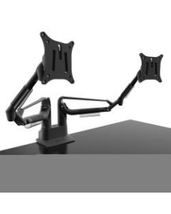 Kanto DMS2000 Desk Mount for Monitor - Black - 2 Display(s) Supported32in Screen Support - 36.38 lb Load Capacity - 75 x 75, 100 x 100 VESA Standard - 1