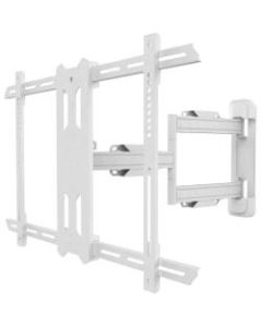 Kanto PS350W Wall Mount for Flat Panel Display - White - 1 Display(s) Supported - 60in Screen Support - 88.18 lb Load Capacity - 200 x 75, 600 x 400 VESA Standard - 1