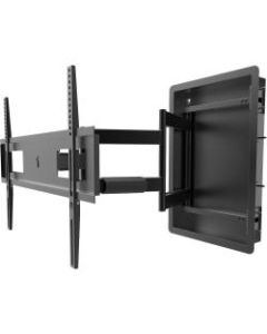 Kanto R500 Wall Mount for TV - Black - 1 Display(s) Supported - 80in Screen Support - 135 lb Load Capacity - 600 x 400, 100 x 100 VESA Standard - 1