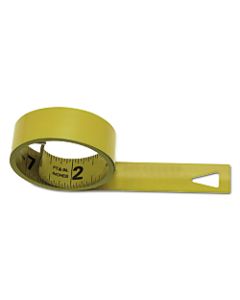 Mezurall Measuring Tapes, 1/2 in x 12 ft, Black