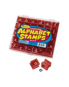 Learning Resources Lowercase Alphabet And Punctuation Stamps, 1in x 1in, 34 Stamps Per Set, Pack Of 2 Sets