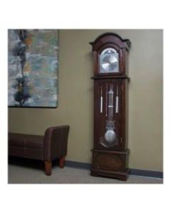 FirsTime & Co. Grandfather Clock, Espresso