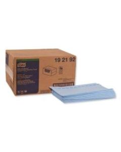Tork Food Service Cloths, 13in x 24in, Blue, Box Of 150 Cloths
