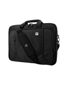 V7 Professional Frontloader Laptop Case - Notebook carrying case - 17in - black