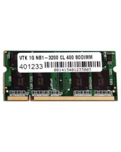 VisionTek 1 x 1GB PC3200 DDR 400MHz 200-pin DIMM Memory Module - For Notebook - 1 GB (1 x 1GB) - DDR400/PC3200 DDR SDRAM - 400 MHz - CL3 - 2.50 V - Non-ECC - Unbuffered - 200-pin - SoDIMM - Lifetime Warranty