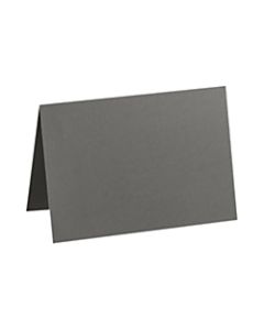 LUX Folded Cards, A7, 5 1/8in x 7in, Smoke Gray, Pack Of 250
