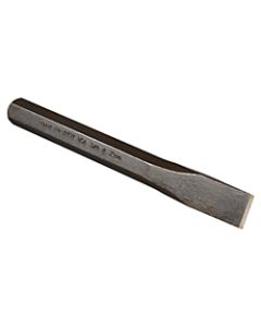 Cold Chisels, 7 in Long, 3/4 in Cut, Black Oxide, 12 per box