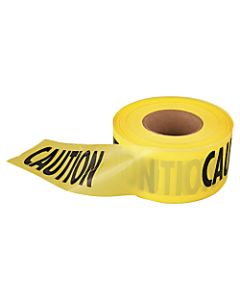 Empire Economy Caution Barricade Tape, 3in x 1000 ft, Yellow/Black