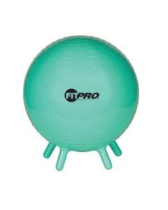 Champion Sports FitPro Ball With Stability Legs, 16 1/2in, Mint Green