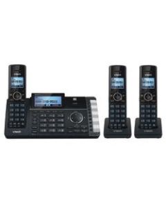 VTech DS6251-3 DECT 6.0 Expandable 2-Line Cordless Phone With Answering System, 80-1401-00