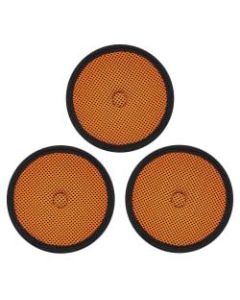 Ergodyne Skullerz 8983 Hard Hat Replacement Top Pads, Orange, Pack Of 3 Pads