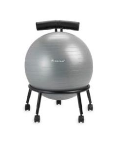 Gaiam Custom Fit Balance Ball Chair, Gray