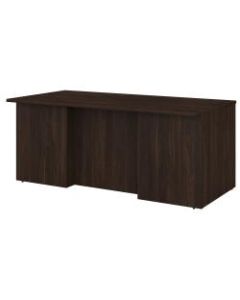 Bush Business Furniture Office 500 72inW Executive Desk, Black Walnut, Standard Delivery