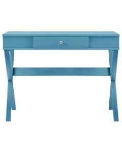 Ameriwood Home Paxton Campaign Desk, Blue