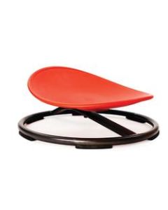 Gonge Carousel, 9-7/8inH x 22-1/16inW x 22-1/16inD, Red