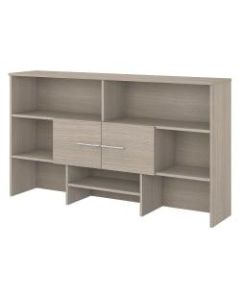 Bush Business Furniture Office 500 72inW Desk Hutch, Sand Oak, Standard Delivery