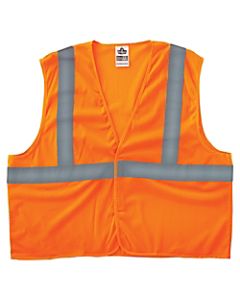 8205HL S/M Orange Type R Class 2 Super Econo Mesh Vest