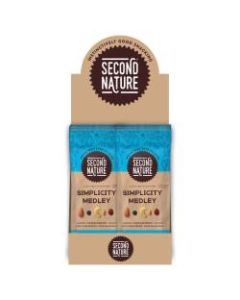 SECOND NATURE Simplicity Medley Mixed Nuts, 2.25 oz, 12 Count