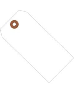 Office Depot Brand Plastic Shipping Tags, 6 1/4in x 3 1/8in, White, Case Of 100