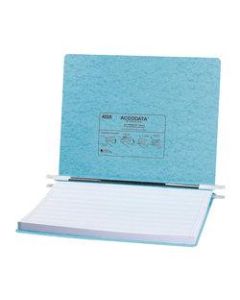 Wilson Jones Presstex Pressboard Data Binder, 50% Recycled, Light Blue