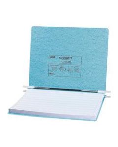 Wilson Jones Presstex Pressboard Data Binder, 50% Recycled, Light Blue