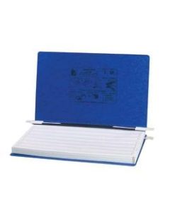Wilson Jones Presstex Pressboard Data Binder, 50% Recycled, Dark Blue