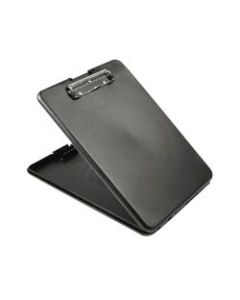 Saunders SlimMate Plastic Form Holder Storage Clipboard, Letter Size, Black