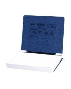 Wilson Jones Presstex Data Binder With Retractable Hooks, 60% Recycled, Dark Blue