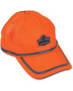 Ergodyne GloWear 8930 Class 2 Hi-Vis Baseball Cap, Orange