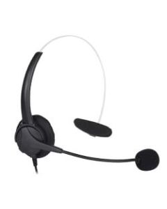 Centon On-Ear Monoaural Headset, Black, OB-ANK